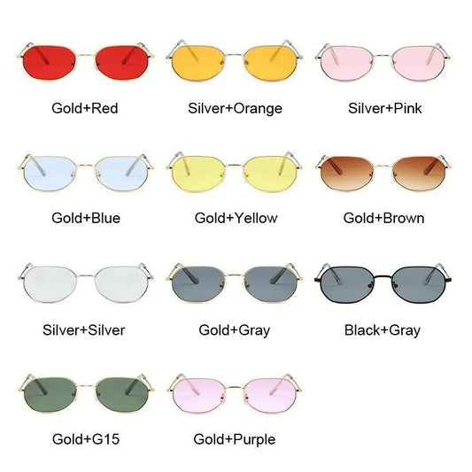 CLEARANCE! Retro Oval Sunglasses (11 colors)