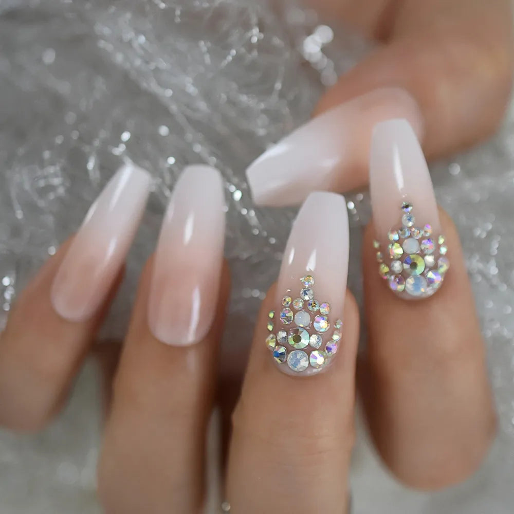 24pcs BLING Press On Nails (14 styles)