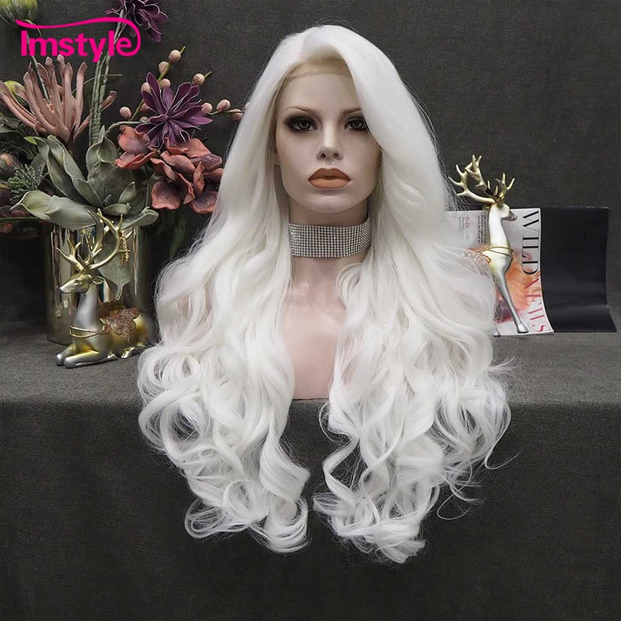 Long Synthetic Lace Front Wig (4 colors)