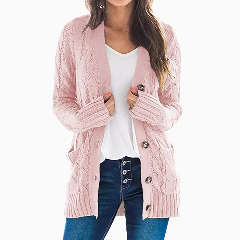 Open Front Knitted Cardigan (8 colors)