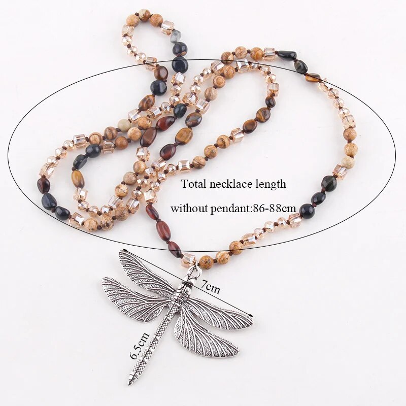 Bohemian Dragonfly Necklaces (5 colors)