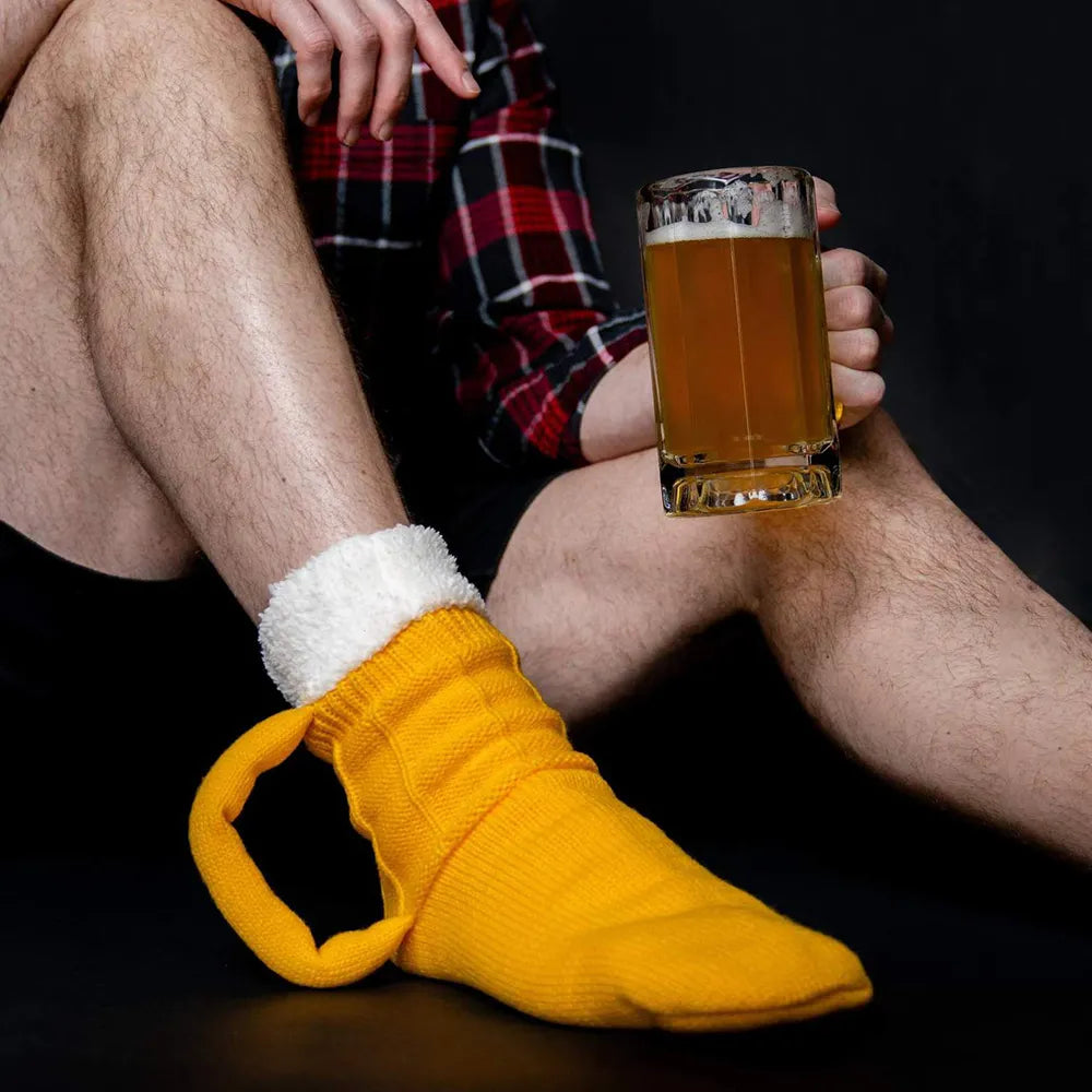 Funny Beer Mug Socks (2 colors)