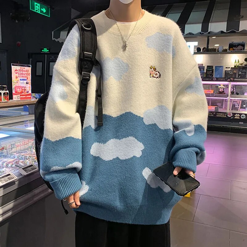 Cow Clouds Sweater (2 colors)