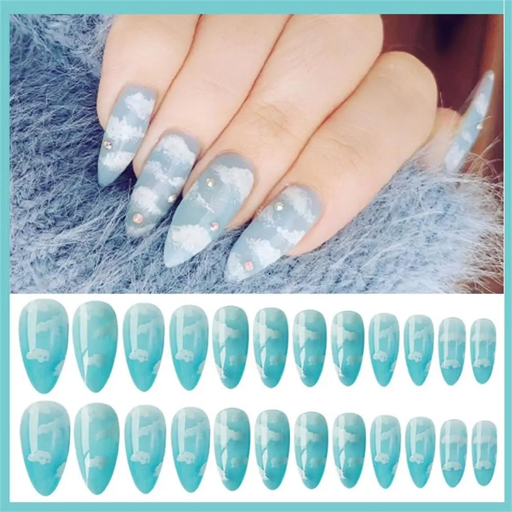 24Pcs Press On Nails (61 styles)