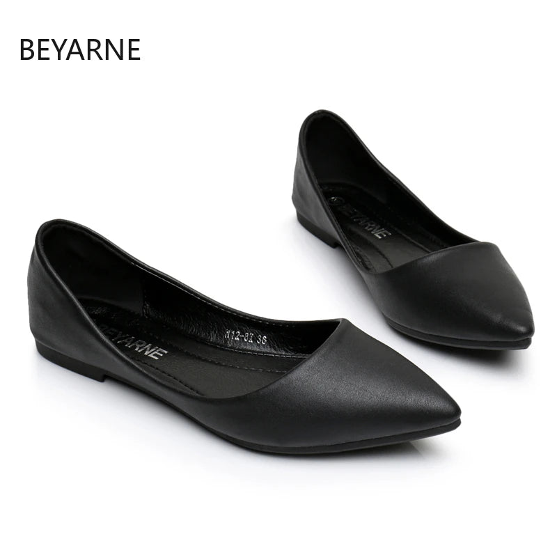 Pointed Flat Shoes (13 colors)