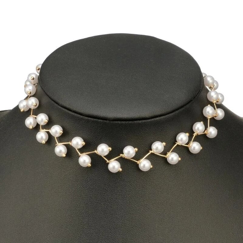 Pearl Choker (4 colors)