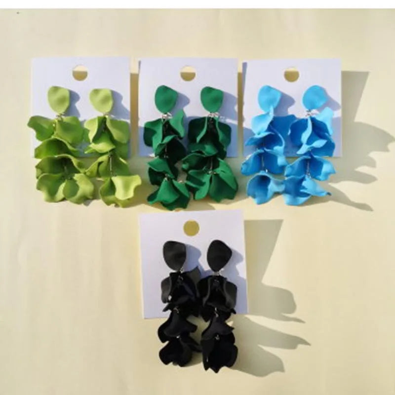 Acrylic Flower Earrings