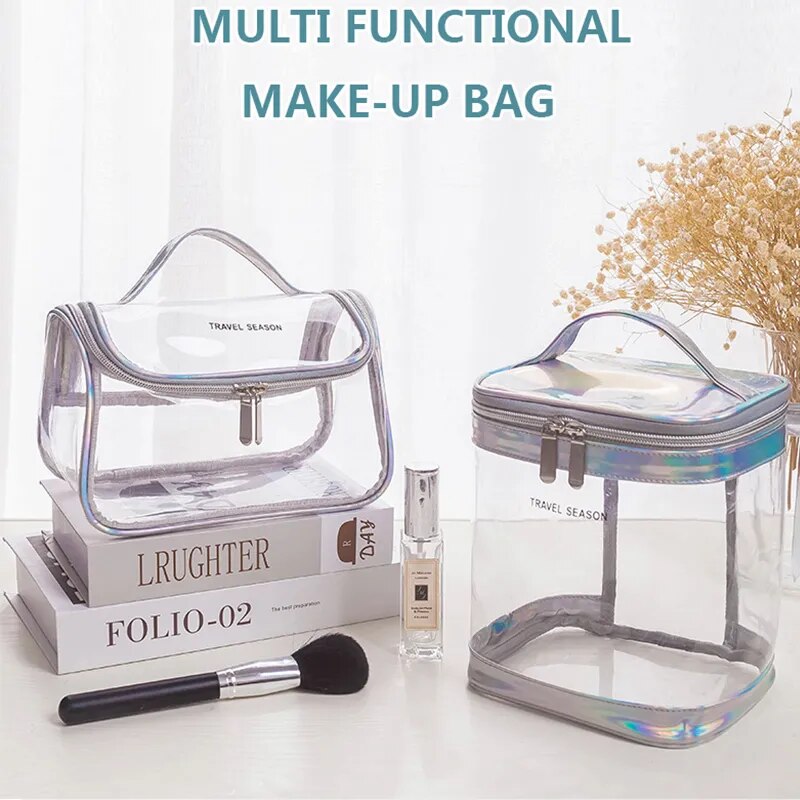 Transparent Cosmetic Bags (7 options)