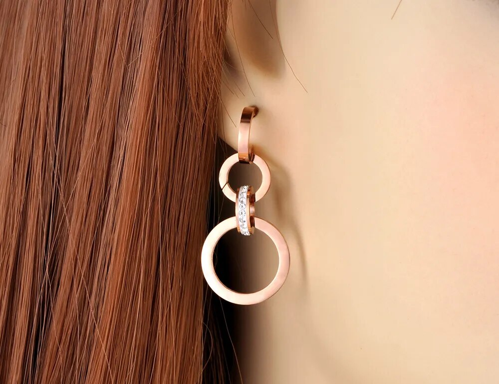 Circles Earrings (3 Colors)