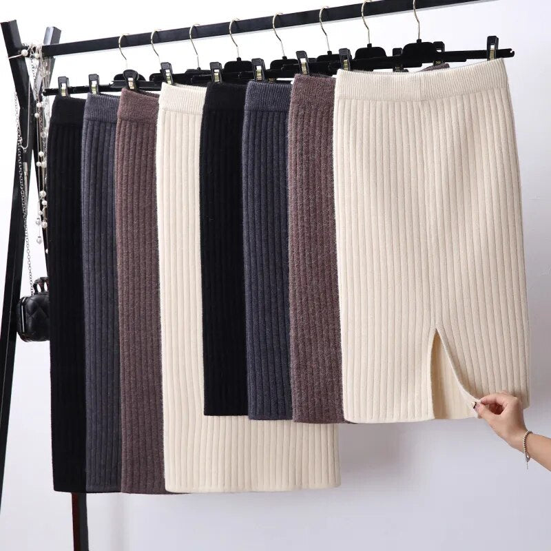 Knitted Skirts (8 Colors / 3 Lengths)