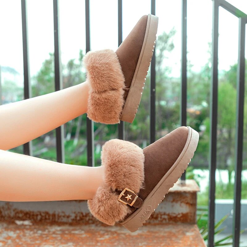 Furry Snow Boots (3 colors)