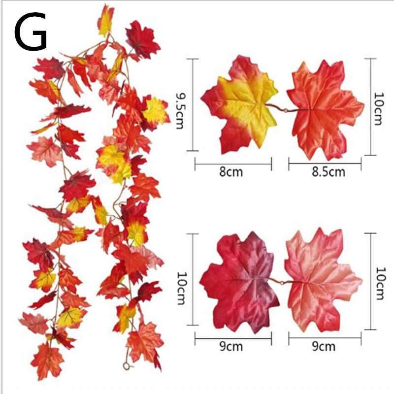 Artificial Maple Leaves Vine