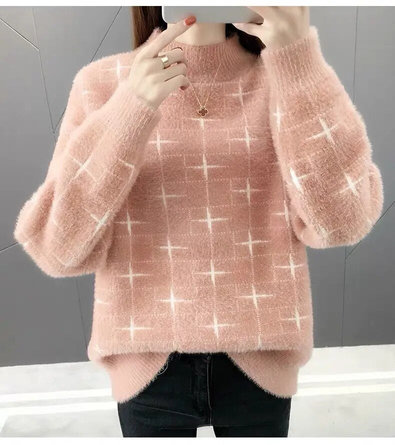 Glitter Pattern Sweater (3 colors)