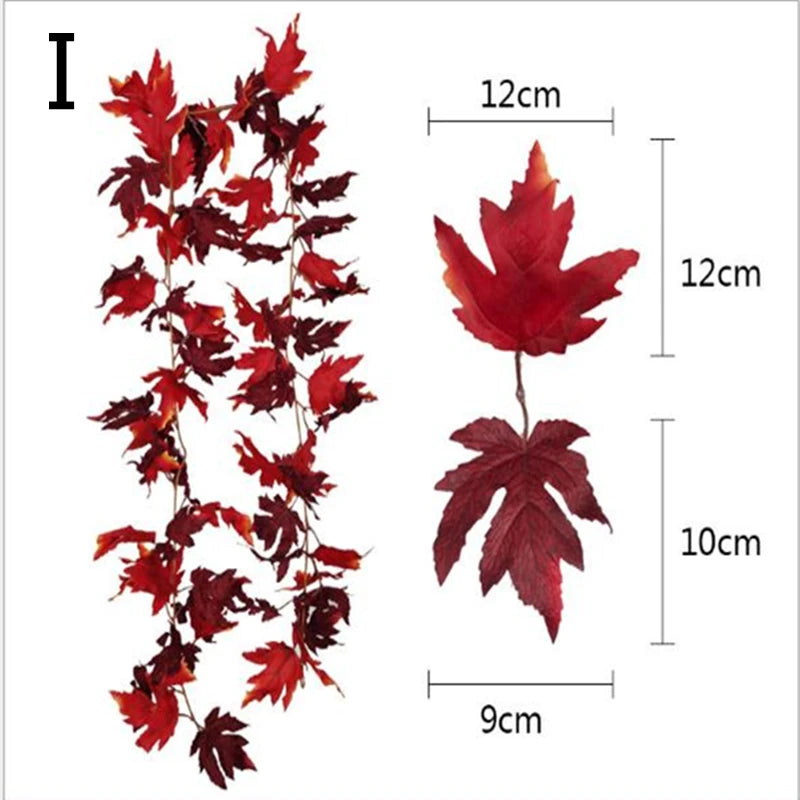 Artificial Maple Leaves Vine