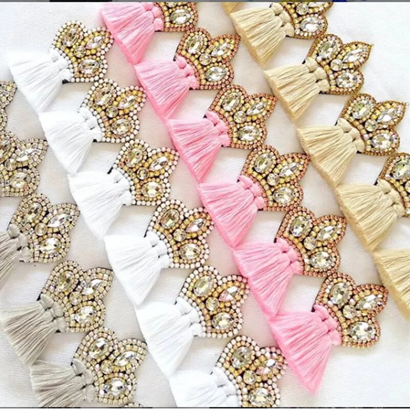 Tassel Crystal Drop Earrings (56 styles)