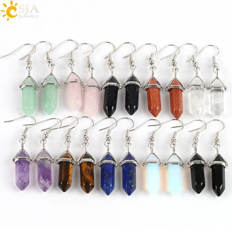 Crystal Earrings (12 colors)