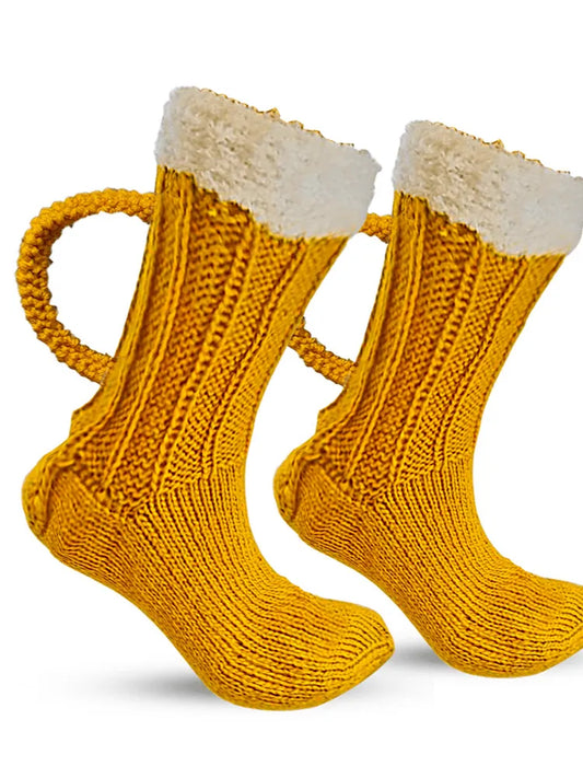 Funny Beer Mug Socks (2 colors)