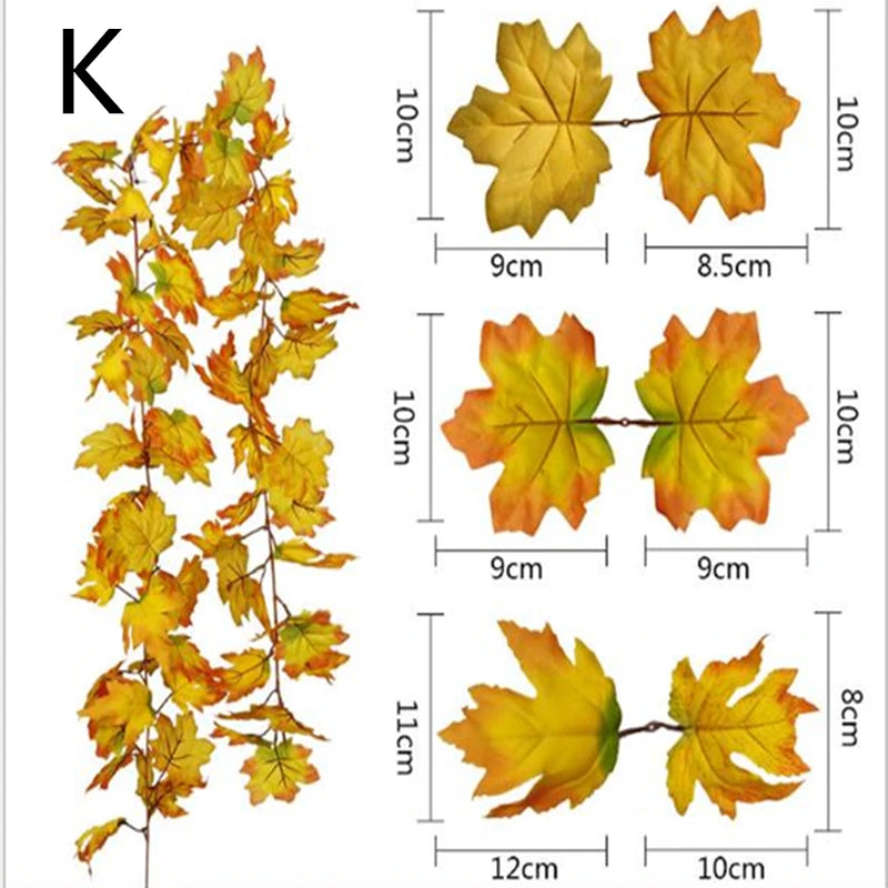 Artificial Maple Leaves Vine