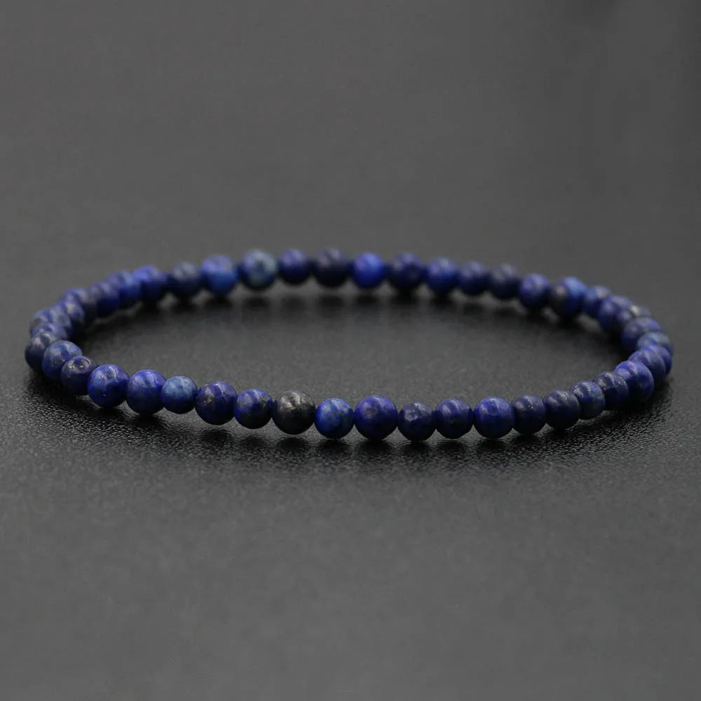 Natural Stone Bead Bracelet (41 colors)