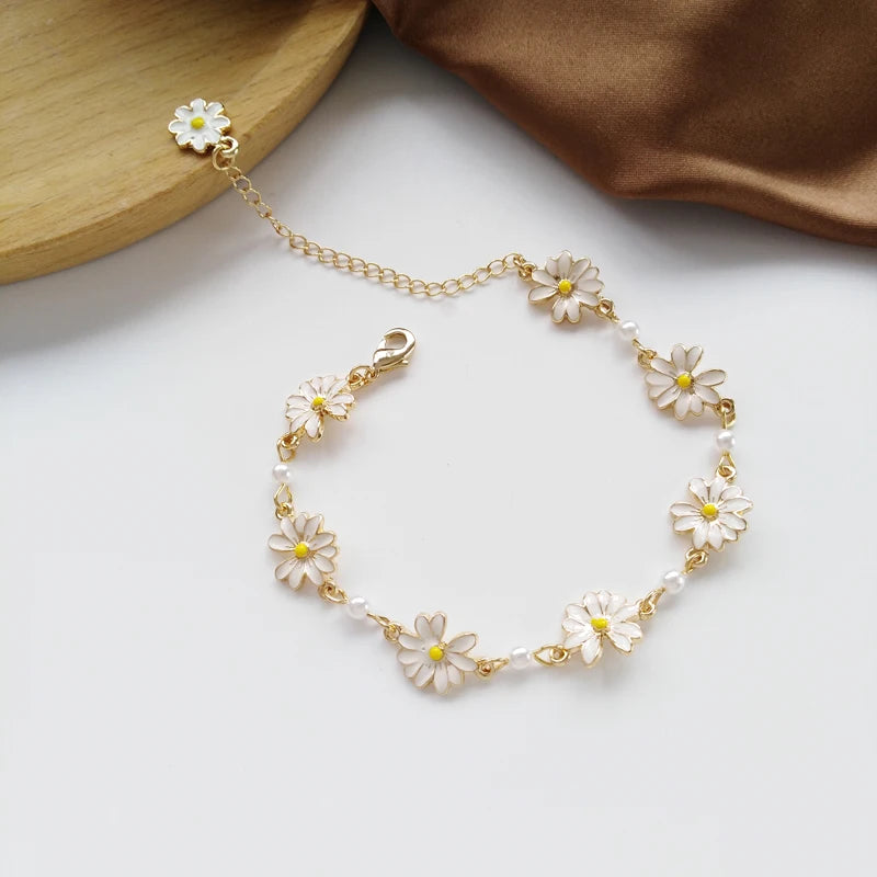 Sweet Daisy Flower Jewelry