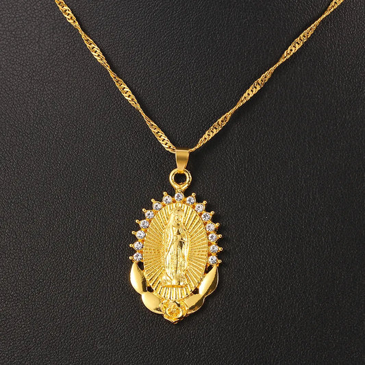 Virgin Mary Necklace