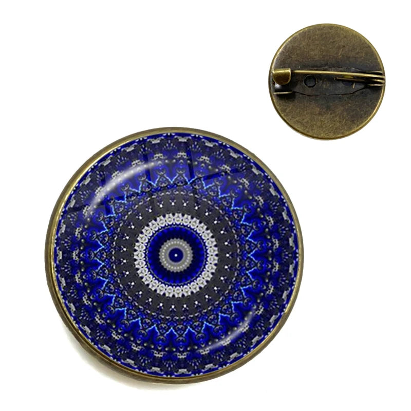 Evil Eye Brooch