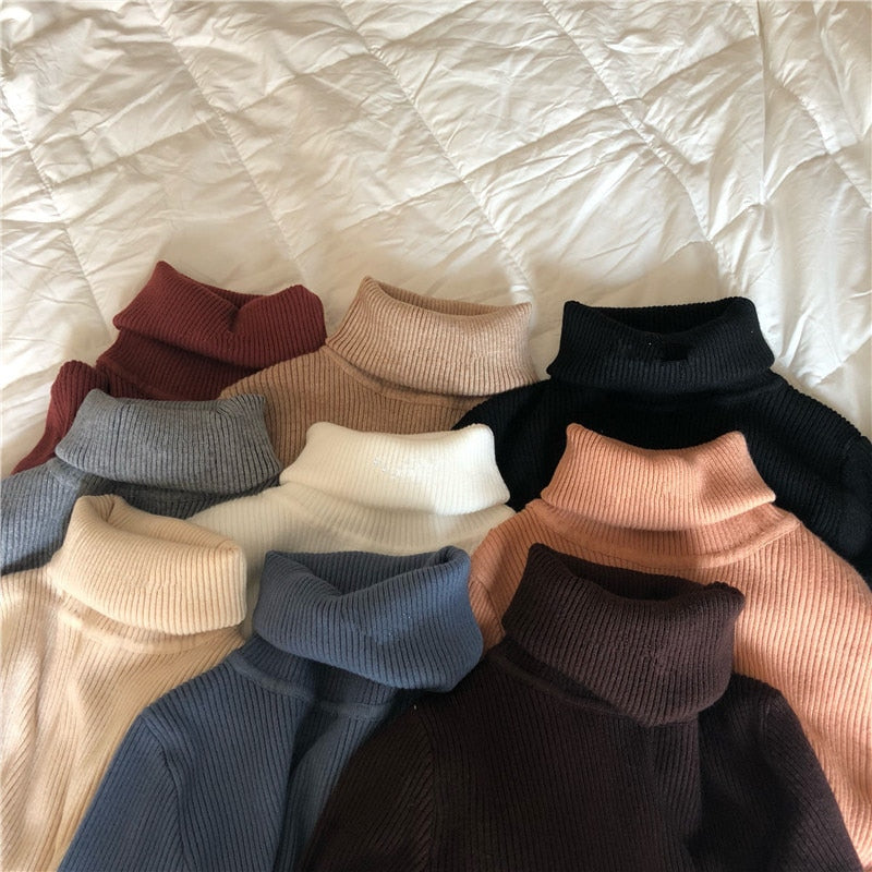 SOFTEST Turtleneck Sweaters (16 colors)