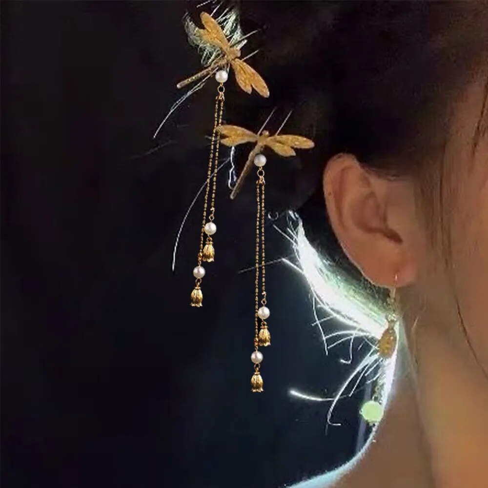 Dragonfly Hairpins (12 styles)