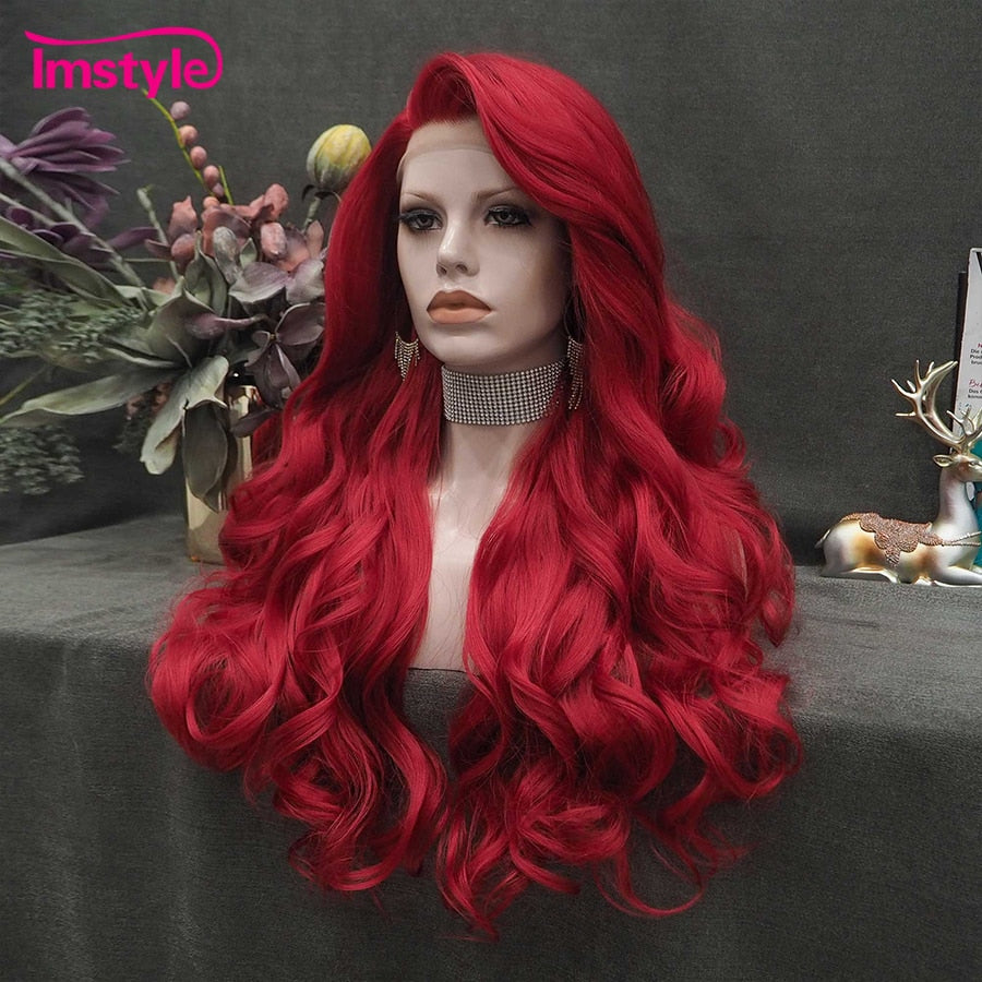 Long Synthetic Lace Front Wig (4 colors)