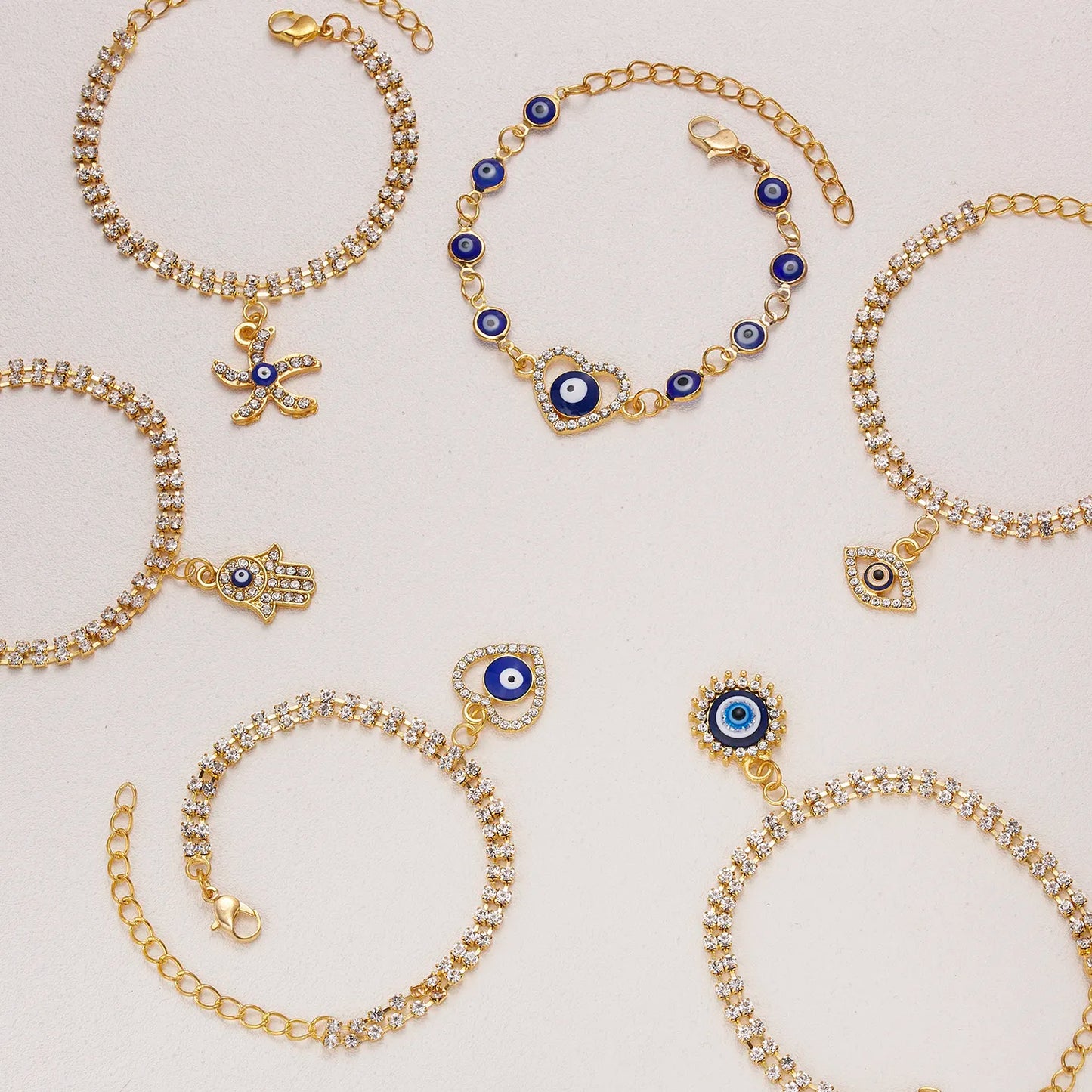 Classic Turkish Evil Eye Bracelet (6 options)