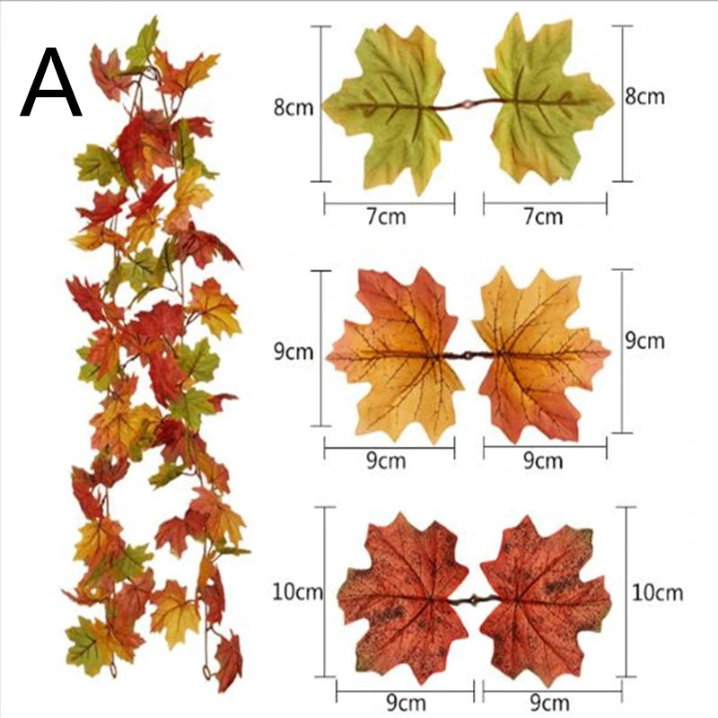 Artificial Maple Leaves Vine