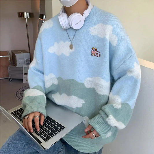 Cow Clouds Sweater (2 colors)