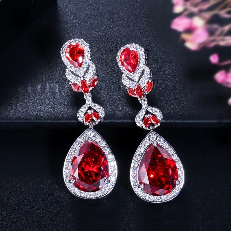 Crystal Earrings (5 colors)