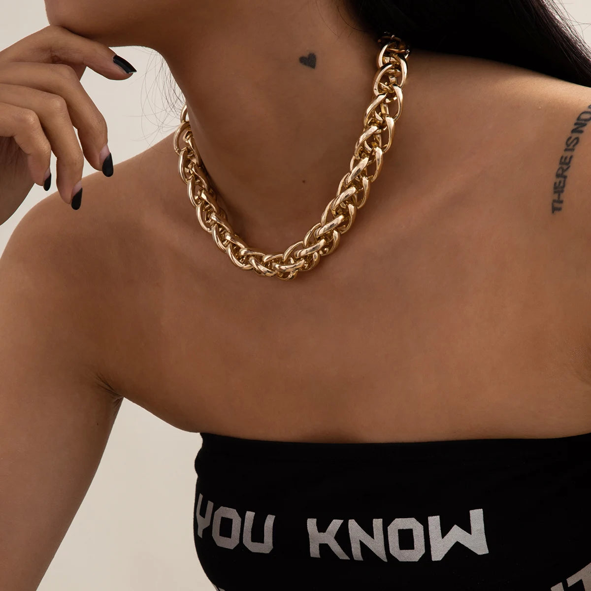 Miami Cuban Chain Choker Necklaces