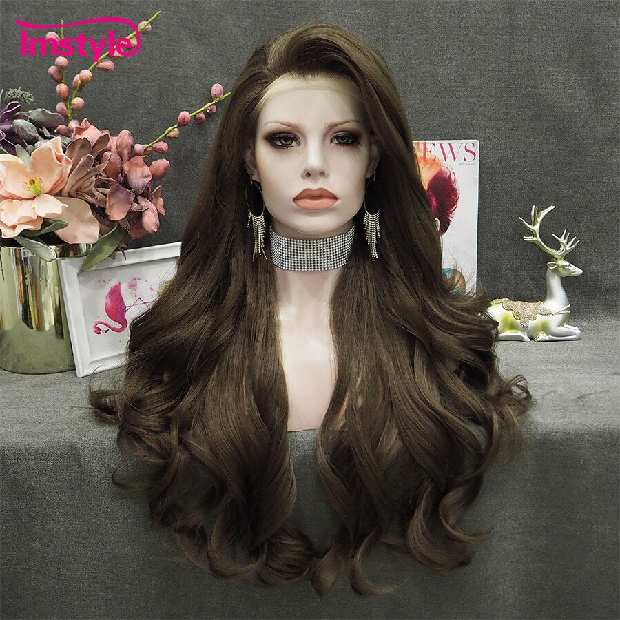 Long Synthetic Lace Front Wig (4 colors)