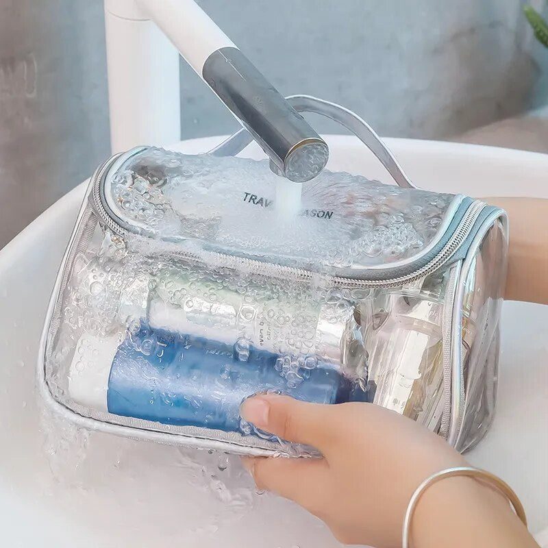 Transparent Cosmetic Bags (7 options)