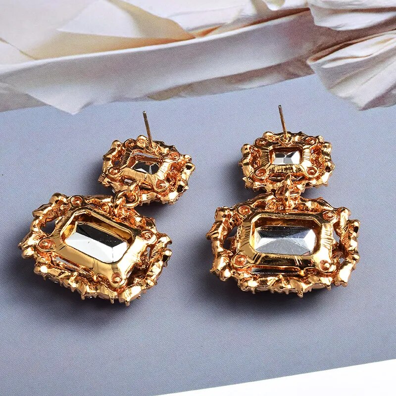 Crystal Earrings (5 colors)