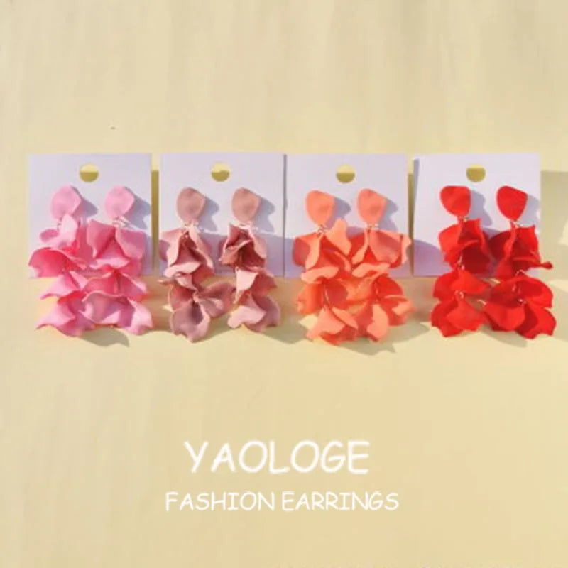 Acrylic Flower Earrings