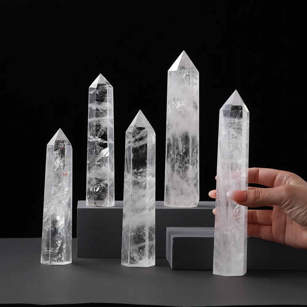 Natural Crystal Clear Quartz