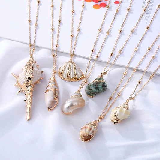 Conch Sea Shells Necklaces