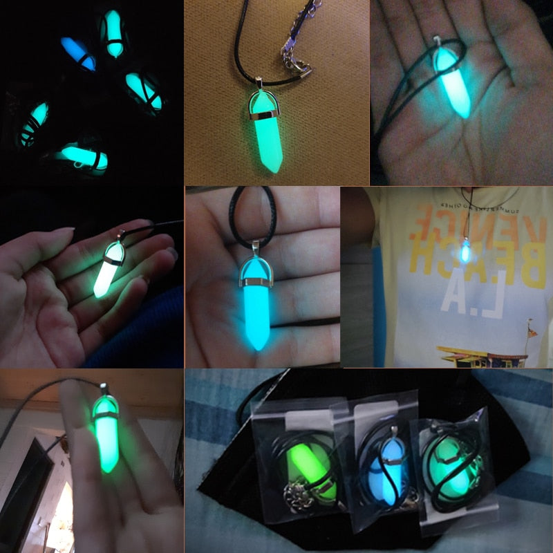 GLOW in the DARK Necklace (3 colors)