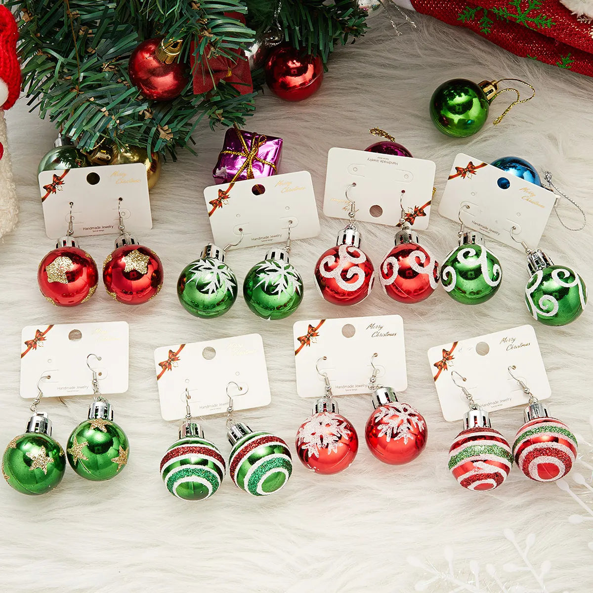 Christmas Ornament Earrings (6 styles)