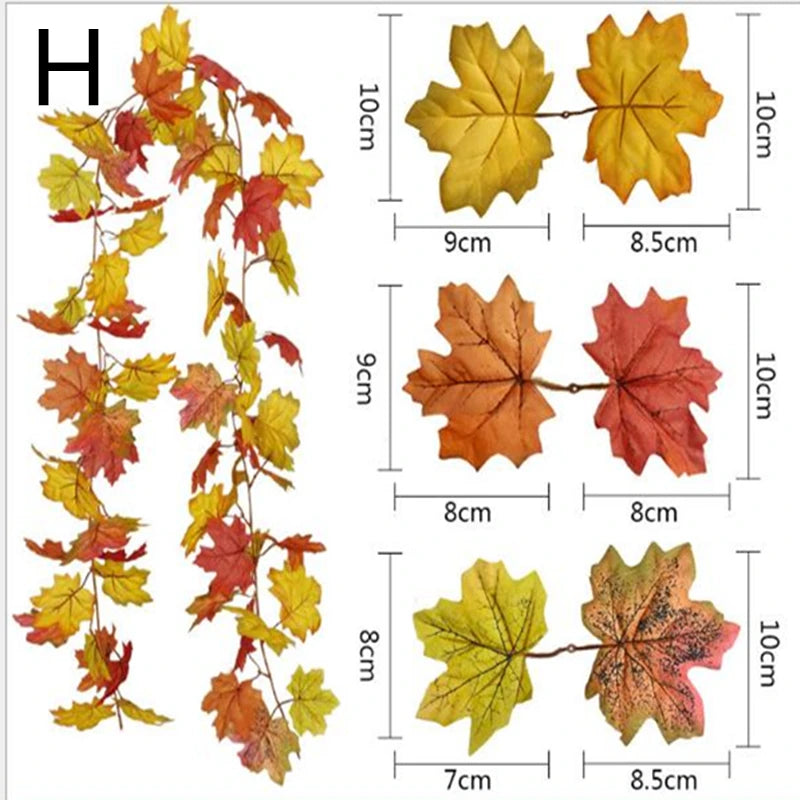 Artificial Maple Leaves Vine