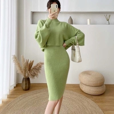 Two-Piece Dress (5 colors)