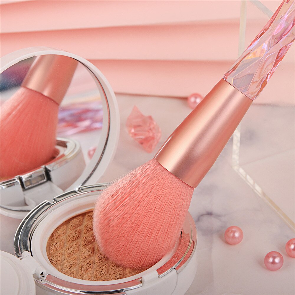 Crystal Makeup Brushes Set (2/2) (4 colors)