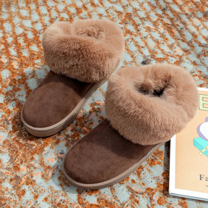 Furry Snow Boots (3 colors)