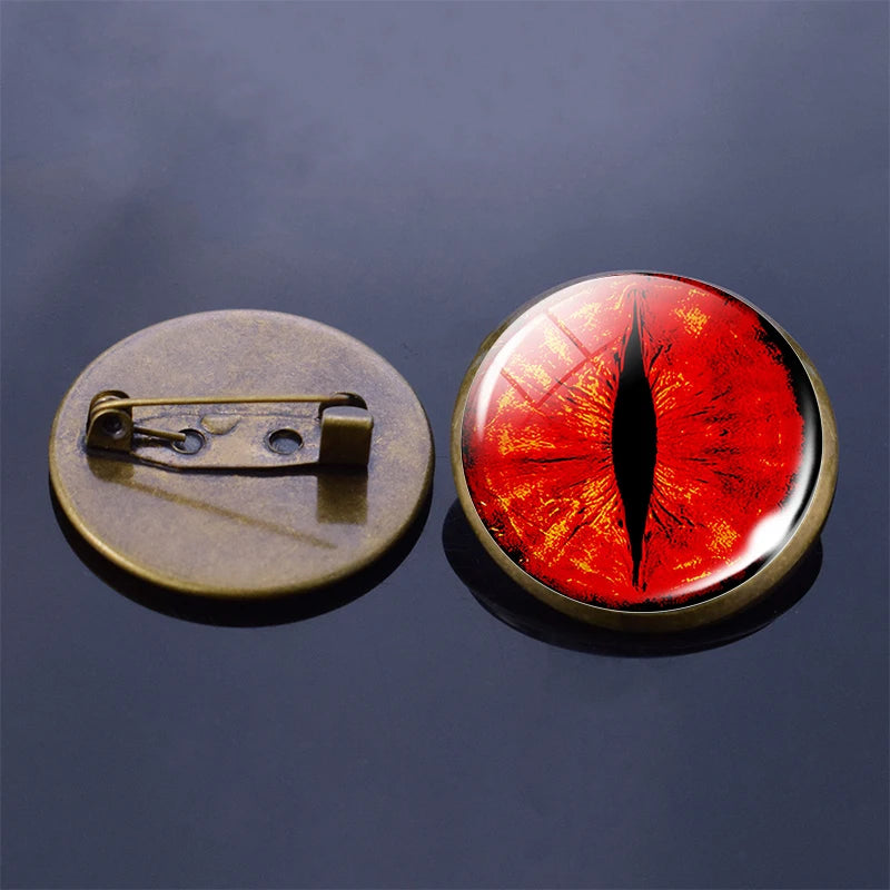 Dragon Eyes Brooch (12 colors)