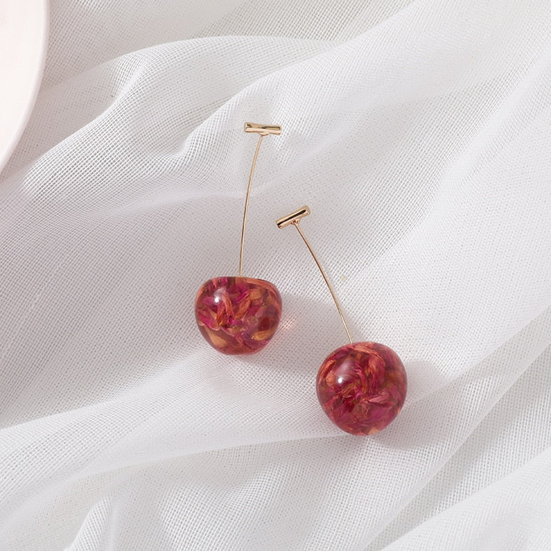 Cute Cherry Earrings (4 options)