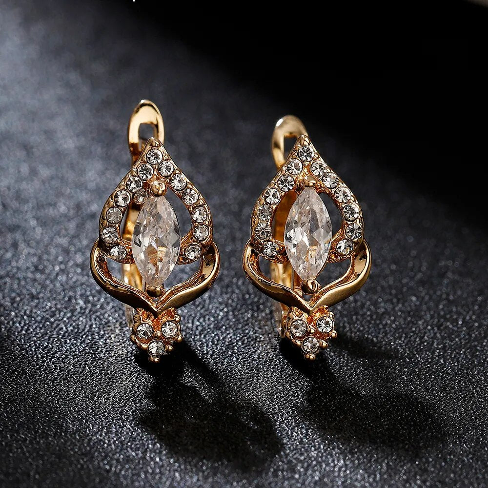 Zircon Earrings (3 colors)