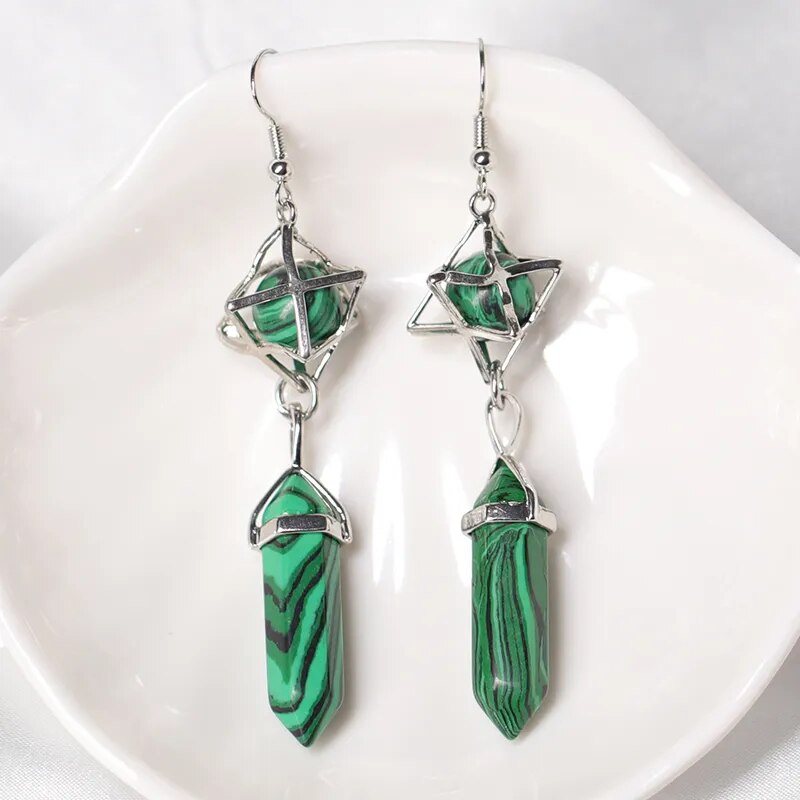 Natural Crystal Earrings (11 options)